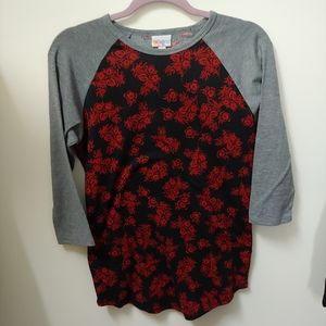 Baseball style shirt